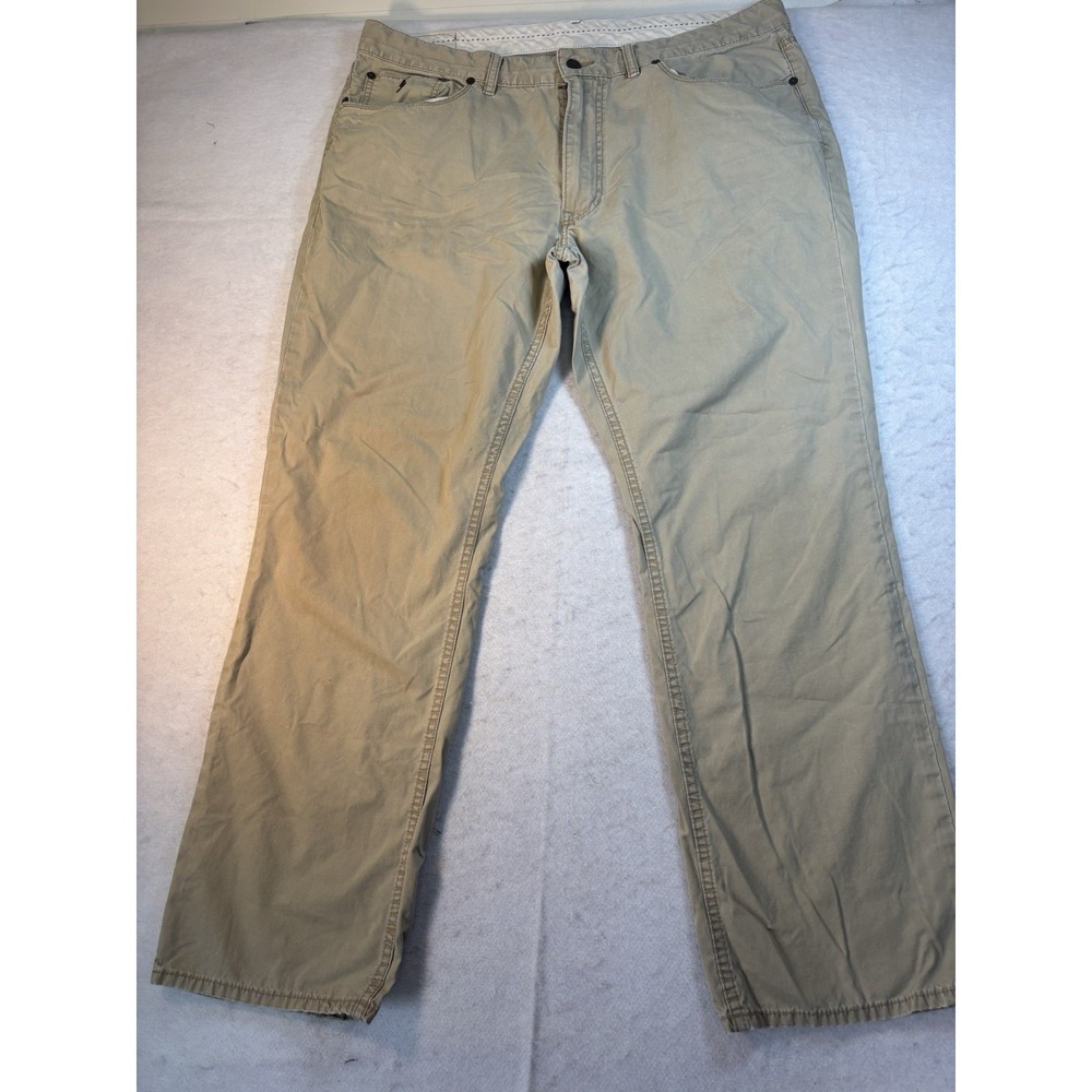 Polo Ralph Lauren Men's 38x29 Khaki Pants Beige Dungarees Staight Cut Logo